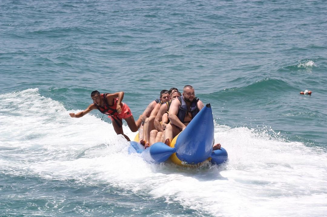 Banana Boat ride in andaman